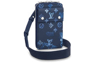 LOUIS VUITTON Phone Pouch Ink Watercolor