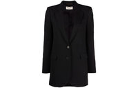 SAINT LAURENT Business Suit Coat Women's Black