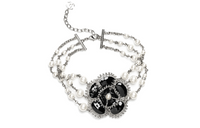 CHANEL Necklaces Women's Silver