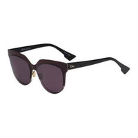 DIOR Metal Cat Eye Sunglasses Women's Dark Purple