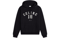 CELINE 16 Loose Hoodie In Cotton Fleece