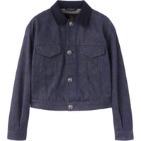 Loro Piana Denim Jacket Women's Blue