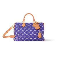 LOUIS VUITTON Speedy P9 Bandouliere 40 Amethyste