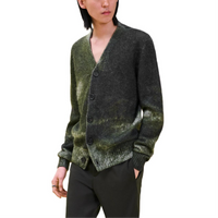 HERMES FW24 Knitwear Men's Dark Green