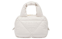 PRADA Nappa Leather Shoulder Bag Crossbody Bag Handbag Women's White