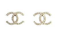 CHANEL Earrings Men Gold