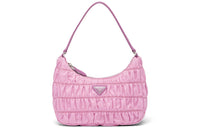 PRADA Nylon Fabric Handbag Mini Women's Cherry Blossom Pink