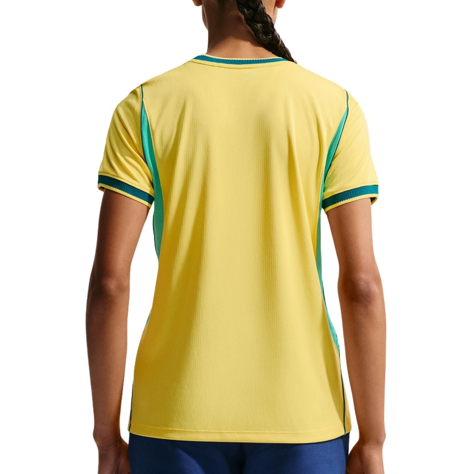 (WMNS) Nike Brazil 2026 Stadium Home Dri-FIT Replica Jersey 'Canary Light Menta Geode Teal' IB5280-724