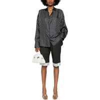 PRADA Printed Twill Silk Shirt