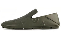 LOUIS VUITTON Driver Casual Shoes Men's Green