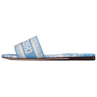 DIOR Dway Slide Slippers Women's Blue White