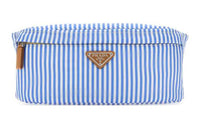PRADA Recycled Nylon Fanny Pack Men's Blue