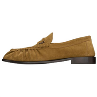 SAINT LAURENT LE LOAFER Supple Casual Single Shoes Women's Brown