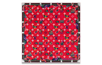 LOUIS VUITTON Silk Scarves Women's Red