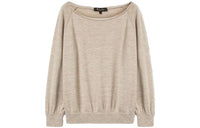Loro Piana Cocooning Sweatshirt Sweater Women's Brown