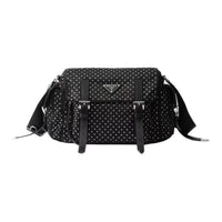 PRADA Re Nylon Recycled Polyamide Crossbody Bag Women's Black