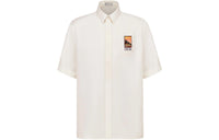 DIOR Quarterly New Products Shirts Men Gray White