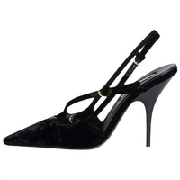 MIU MIU Slim Heel High Heels 10.5cm Women's Black