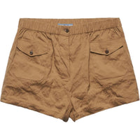 PRADA Antiqued Poplin Shorts