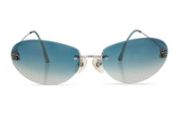 CHANEL 1990-2000s Cat-eye Sunglasses