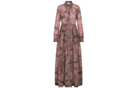 DIOR Long-Sleeved Dresses Women's Russet