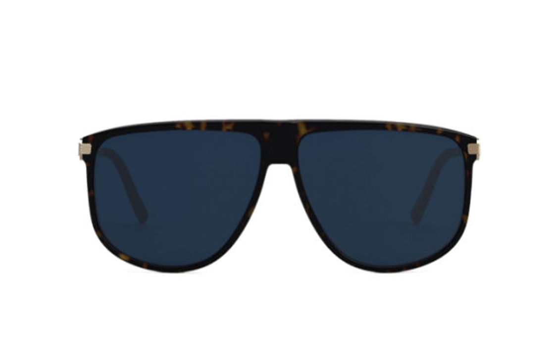 DIOR - Irregular Shape Sunglasses Men's Tortoiseshell