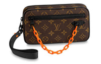 LOUIS VUITTON Pochette Volga Monogram Brown