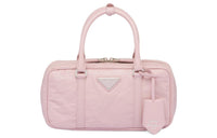 PRADA Soft Sheep Leather Shoulder Bag Crossbody Bag Handbag Women's Pink