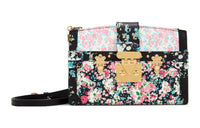 LOUIS VUITTON Trunk Coated Canvas With Calfskin Crossbody Bag Shoulder Bag Women's Multicolor