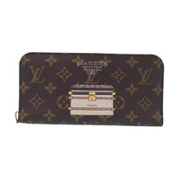 LOUIS VUITTON Canvas Wallet Women's Brown