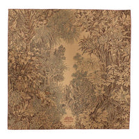 HERMES Cashmere Shawls Women's Caramel