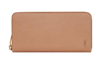 SAINT LAURENT CASSANDRE Calfskin Wallet Regular Men's Brown