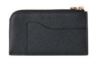 Loro Piana Calfskin Wallet Women's Marine Blue & Gray