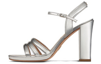 DIOR Call Strap Sandals Women's Silver