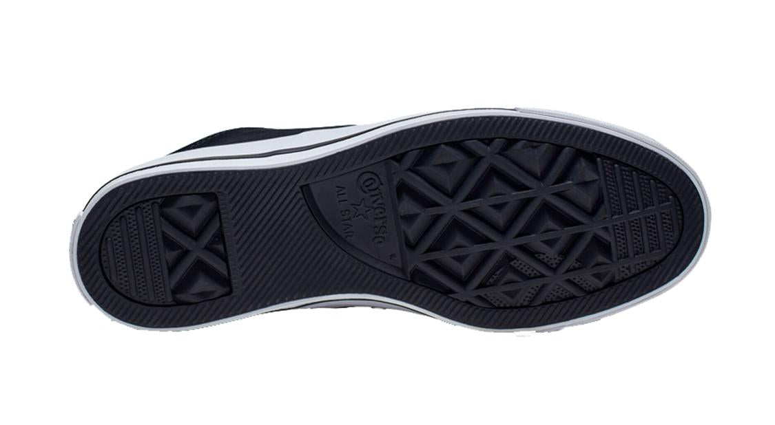 (WMNS) Converse Chuck Taylor All Star Madison Mid Canvas Black White 563512F