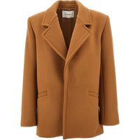SAINT LAURENT Jackets & Coats Women's Light Umber