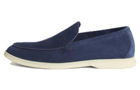 Loro Piana Summer Walk Casual Shoes Men's Racing Blue