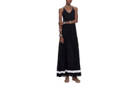 CHANEL Sleeveless Dresses Women's Black