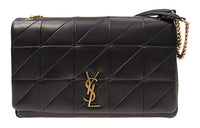 SAINT LAURENT Jamie Sheepskin Shoulder Bag Crossbody Bag Women's Black