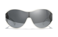CHANEL Sunglasses Women's White