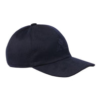 Loro Piana Cashmere Baseball Caps Men's Marine Blue