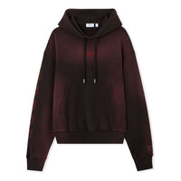 Off-White x c/o AC Milan Hoodie 'Black Red' 44MBB12NG25F002125