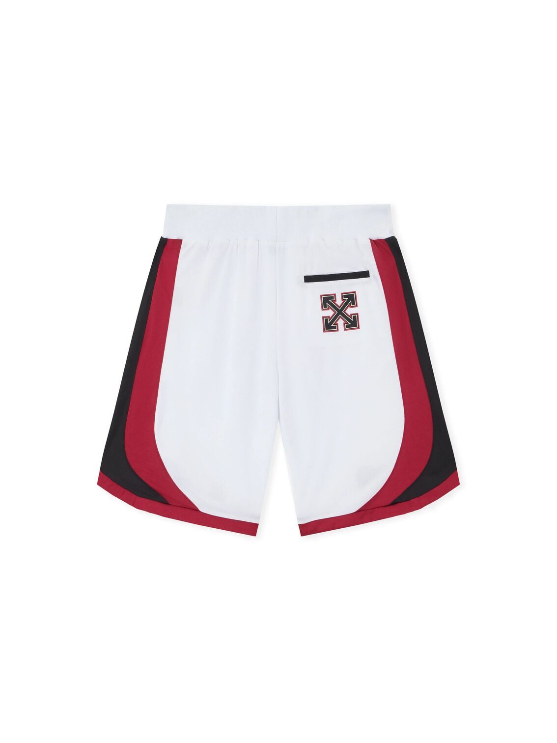 Off-White x c/o AC Milan Arrow Tech Shorts 'White Red' 44MCI01EG25F001025