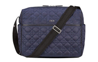 DIOR Tech Canvas Shoulder Bag Crossbody Bag Kids' Navy