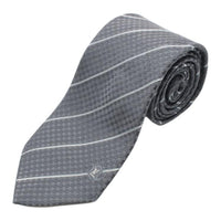 LOUIS VUITTON Silk Ties Men's Gray