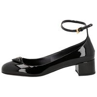 PRADA Chunky Heel High Heels Women's Black