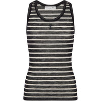 DIOR Tank Tops Women's Black