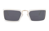 PRADA Logo engraved Square frame Sunglasses