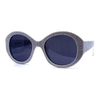 CELINE Oval Sunglasses Women's Purple