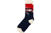 DIOR FW23 Mid-Calf Socks Women's 1 Pack Dark Blue